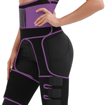 New 2020 Plus Elastic Band 4-in-1 High Waist Arm Thigh Trainer, Trimmer Fitness Weight Butt Lifter Slimming Support Belt