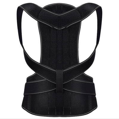 Customized medical orthopedic neoprene magnetic adjustable clavicle back posture corrector with magnets for back pain