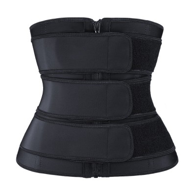 Multi-design Custom Private Labels  Adjustable Neoprene Slimming Sweat Belt Corset Weight Loss Shaper Waist Trainer for Women