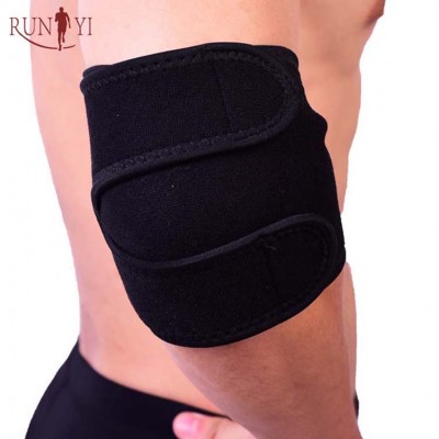 waterproof neoprene tennis arm sleeve tennis elbow brace with gel