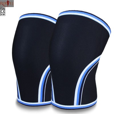 Elastic Supporter One Size Adjustable Compression Neoprene Knee Support Brace for Running