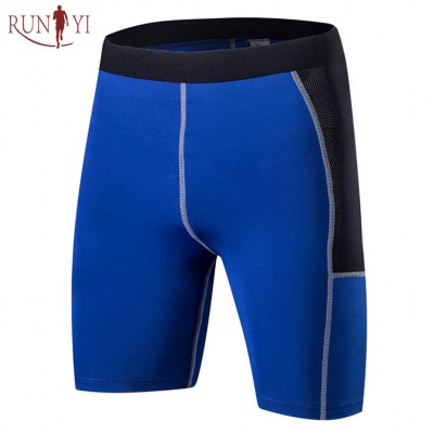 Mens and Women Workout Athletic Sports Running Fitness Workout Gym Compression Spandex Tight Sport Shorts