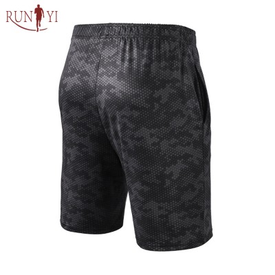 Mens Workout Sports Running Fitness Workout Gym Compression Tight Sport Short Pant