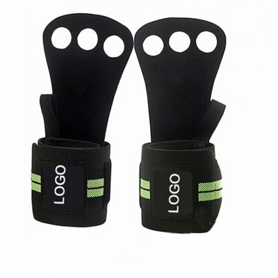 2019 New style custom logo adjustable exercise gym gloves  for powerlifting