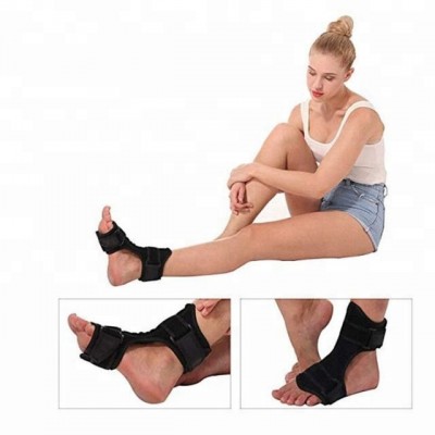 Neoprene foot brace compression sleeve  Plantar fasciitis splint  ankle support brace