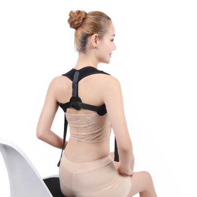 air control adjustable electronic rechargeable back posture corrector with sensor