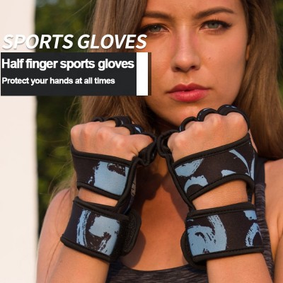 Weight Lifting Gloves with Built-In Wrist Wraps Full Palm Protection & Extra Grip Great sports gloves